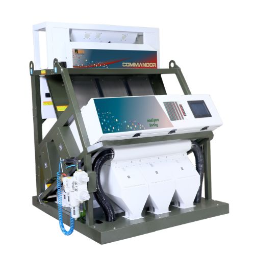 COMMANDOR 3 CHUTE Color Sorter Machine